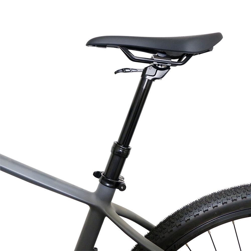 Hydraulic Shock-Absorbing Seatpost for Mountain Bikes - Multiple Sizes Available