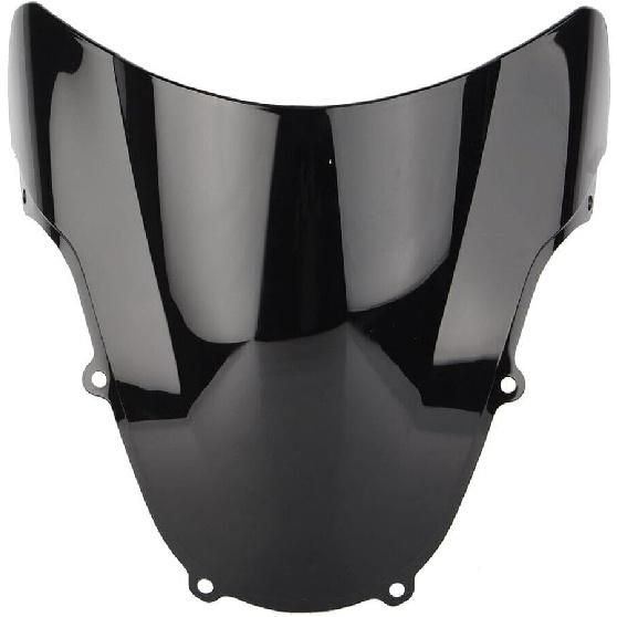 

Motorcycle Front Windscreen Windshield Protection ABS Plastic Wind Deflector Screen Fit For Suzuki GSXR 600 GSXR 750 K1 2001-2003 (Silver) чёрный