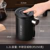 Circle Joy Coffee Bean Storage Jar Coffee Powder Sealed Jar Stainless Steel One-way Exhaust Storage Jar