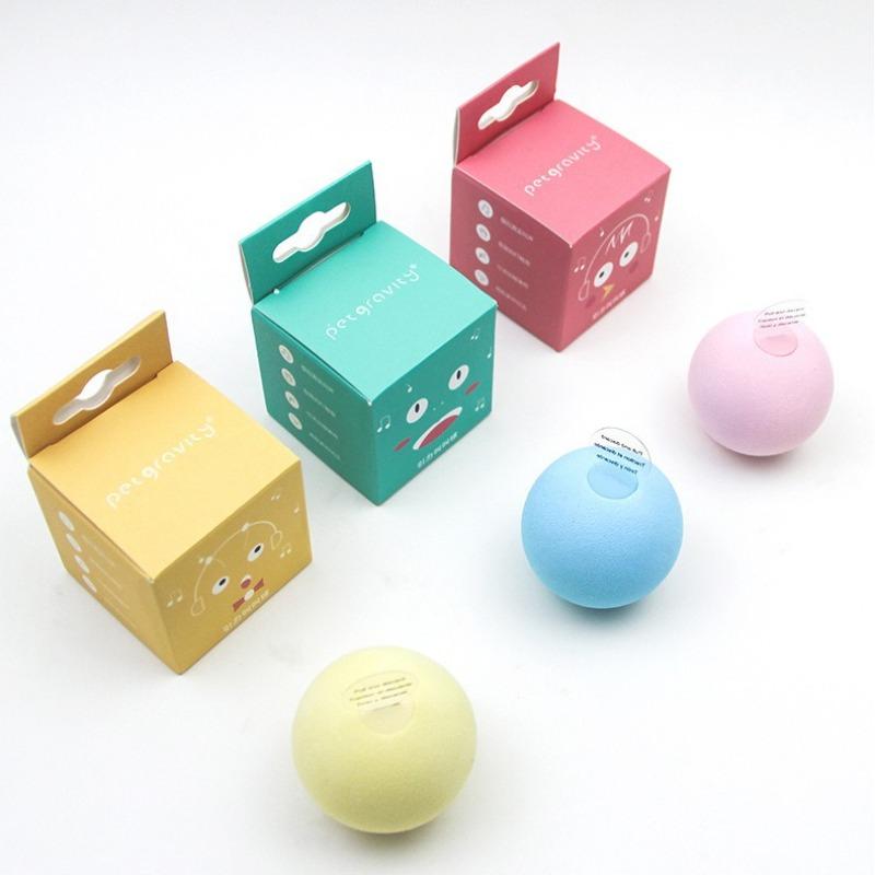 Gravitational Chirping Ball Cat Toy Simulation Animal Sound Ball with Mint