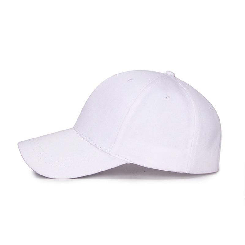 Mens Face Caps White Black Peaked Cap 