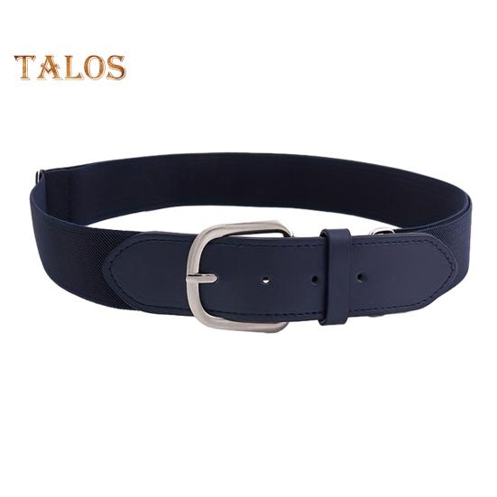 

Мужской молодежный бейсбольный ремень из эластичного материала, бейсбольный пояс для мальчиков и девочек, регулируемая длина, спортивный аксессуар темно-синий