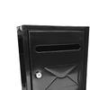 Outside Wall Mount Mailbox with Key 8.5x12x2.8inch for Office Business