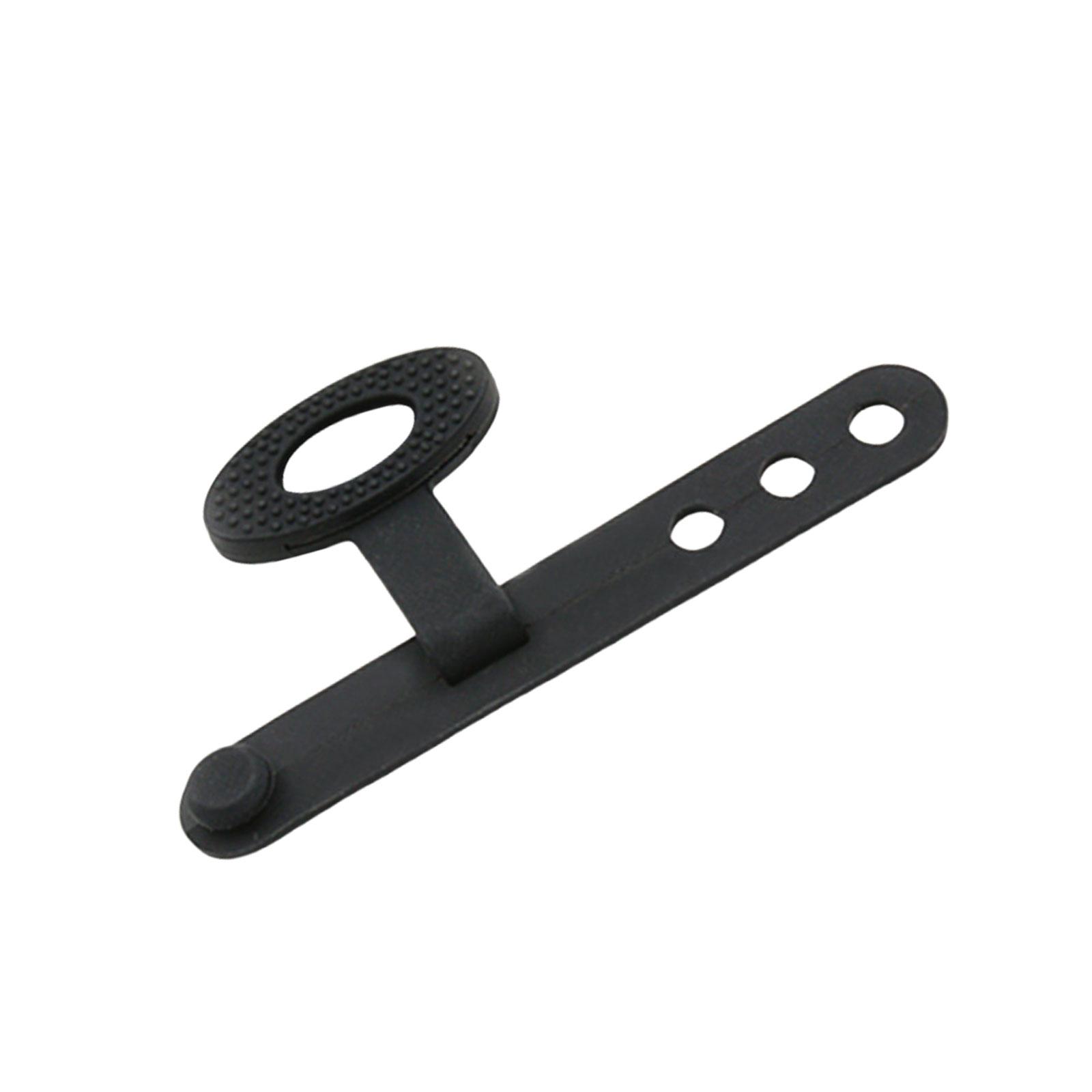 

Нескользящий силиконовый держатель для медиаторов, накладка на палец, держатель для медиаторов для обучения игре на гитаре, накладка на палец, детали инструмента