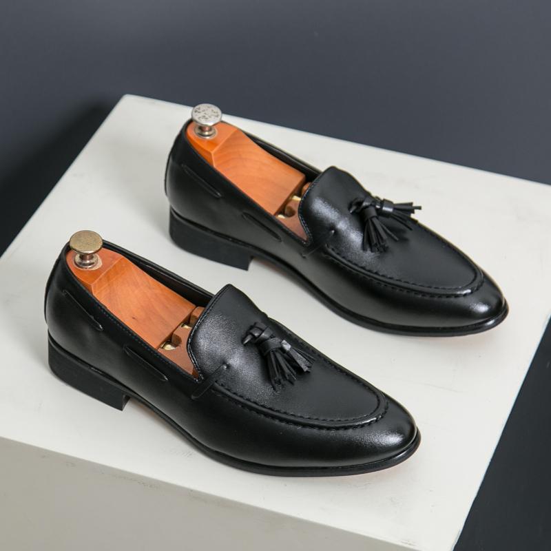 

Мужская обувь Повседневная Модная Оксфорды Искусственная кожа Формальная обувь для платья XRS-B08-1 46