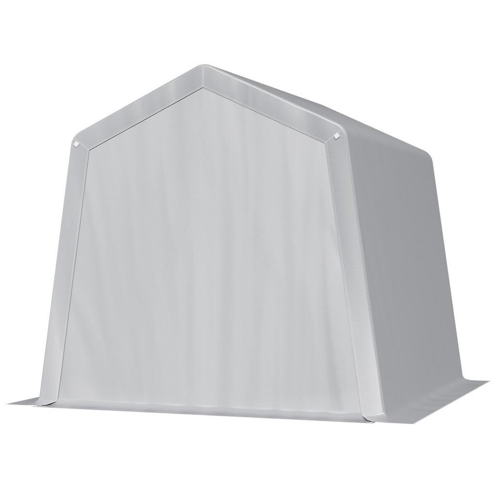 Outdoor Storage Shelter Shed 8x8 ft Waterproof Carport Canopy Garage Tent