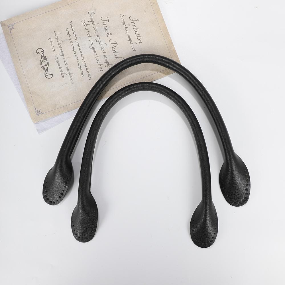

2pcs PU Leather DIY Handles For Women s Bags Fashion Shoulder Bag Strap Replacement Accessories For Handbags Strap For Bags New