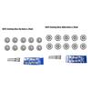 10pcs 22mm Diamond Cutting Wheels Dremel Rotary Tool Die Grinder Metal Cut Off Disc Glass Marble Tile Granite Cutting Accessory