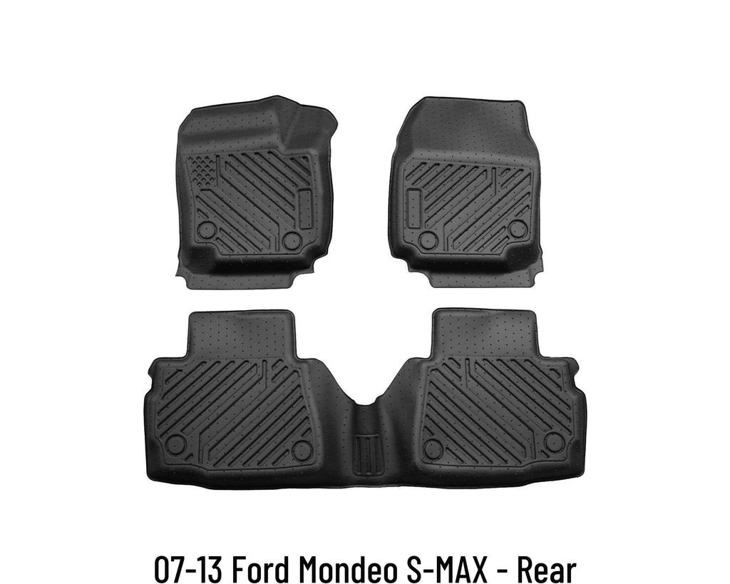 Rutschfeste TPE-Fußmatten für 07-13 Ford Mondeo S-Max - Umweltfreundliches Innenraum-Upgrade