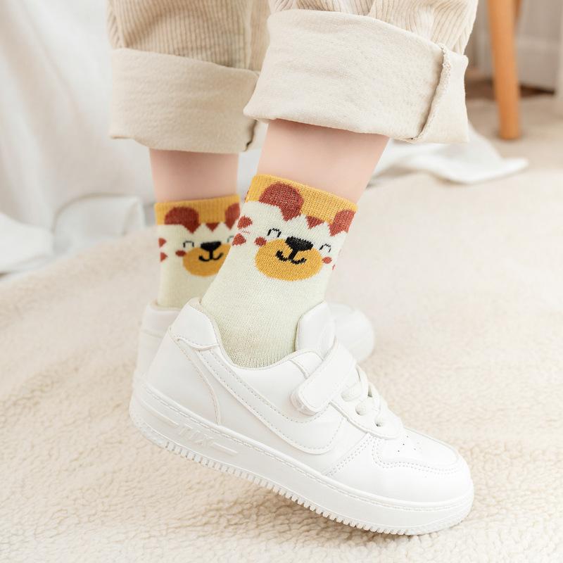 Children'S Socks Boys' Thickened Terry Socks Thermal Fleece Tube Socks Baby Socks Children'S Stockings