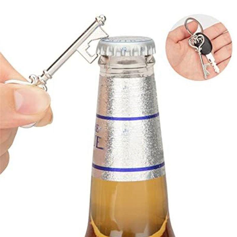 

BHBL 24 Pieces Key Bottle Opener and 24 Pieces Wine Cork Set,Bottle Opener Key Ring,Wedding Favours,Wedding Table Decoration China Mainland