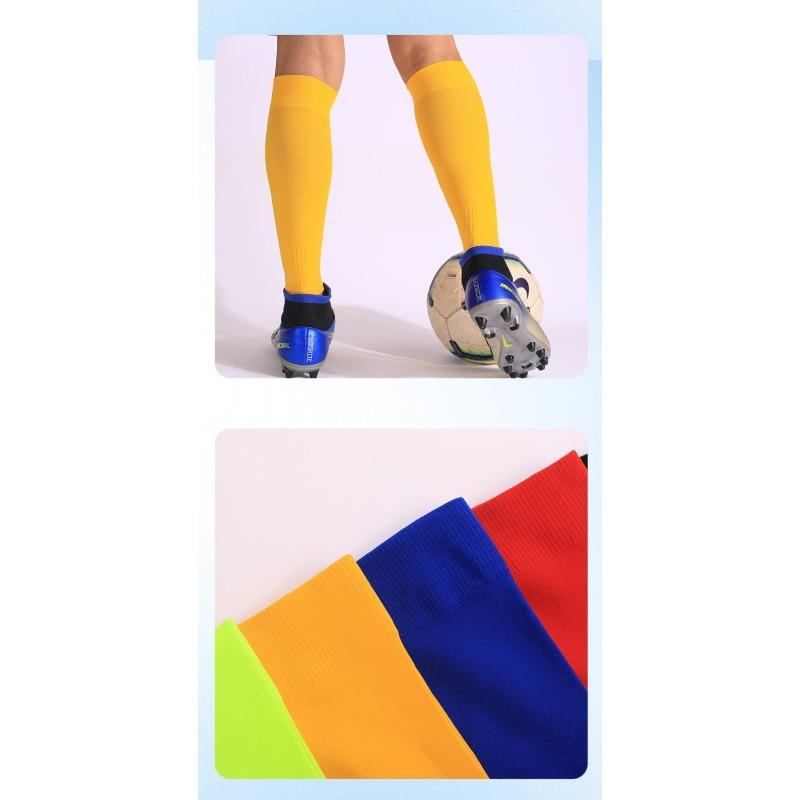 Professional Long Tube Bottomless Socks, Adult Anti-Skid Compression Training Football Socks, Children'S Breathable Sweat-Absorbing Leggings, Board