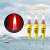 2PCS Indicator Electronic Fishing Float Led Bobbers New Rock Fishing Floats Short Tail