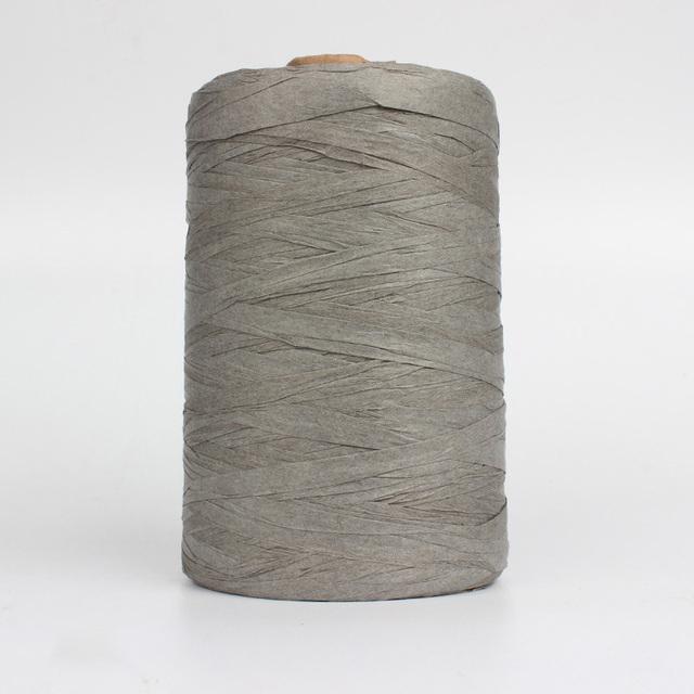 280-300 Meters Raffia Yarn For Hand Knitting Summer Raffia Straw Hats Bags Crochet Yarn Handmade Craft Knit Yarn Thread 24 Color