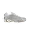 Shox R4 Białe Metaliczne Damskie Sneakersy Metaliczno-Srebrne Max-Pomarańczowe AR3565-101