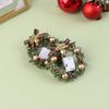 Luminous Dollhouse Christmas Garland with Light Xmas Tree Ornaments Christmas Wreath  Kids