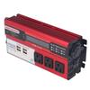 500W Car Inverter with 3   Sockets 4 USB Ports LCD Display Modified Sine Wave Inverter Converter