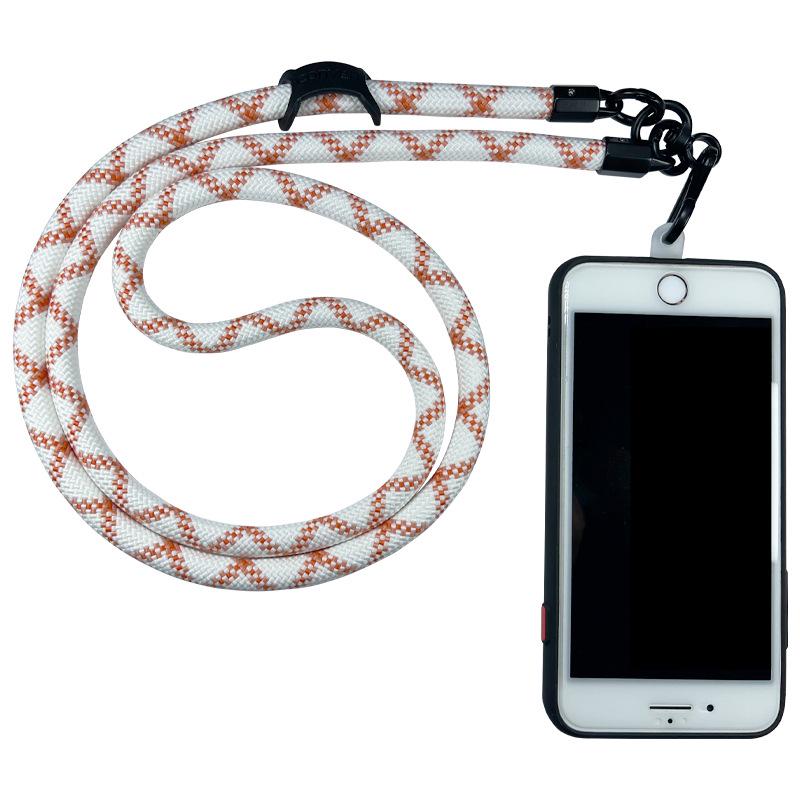 Laccetto versatile per cellulare con tracolla staccabile, cordino di sicurezza di alta gamma per fotocamera, anti-smarrimento per esterni, spessore 10 mm.