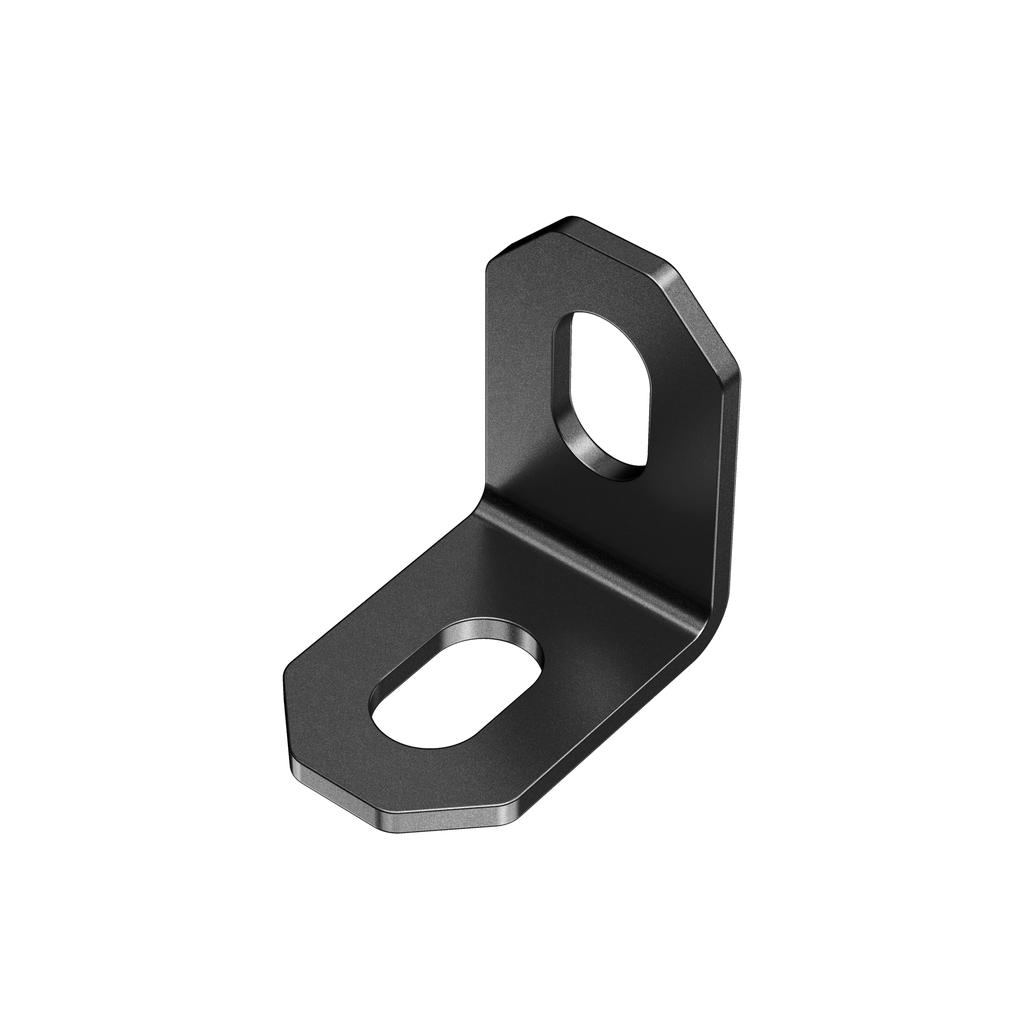 Kaedear Motorcycle Universal Stainless 2mm Universal Set of Custom Brackets X 2 X 25 X 37 X Brackets, Steel, Thick, Fit, 2, (KDR-YX-L90-2M10) (M10