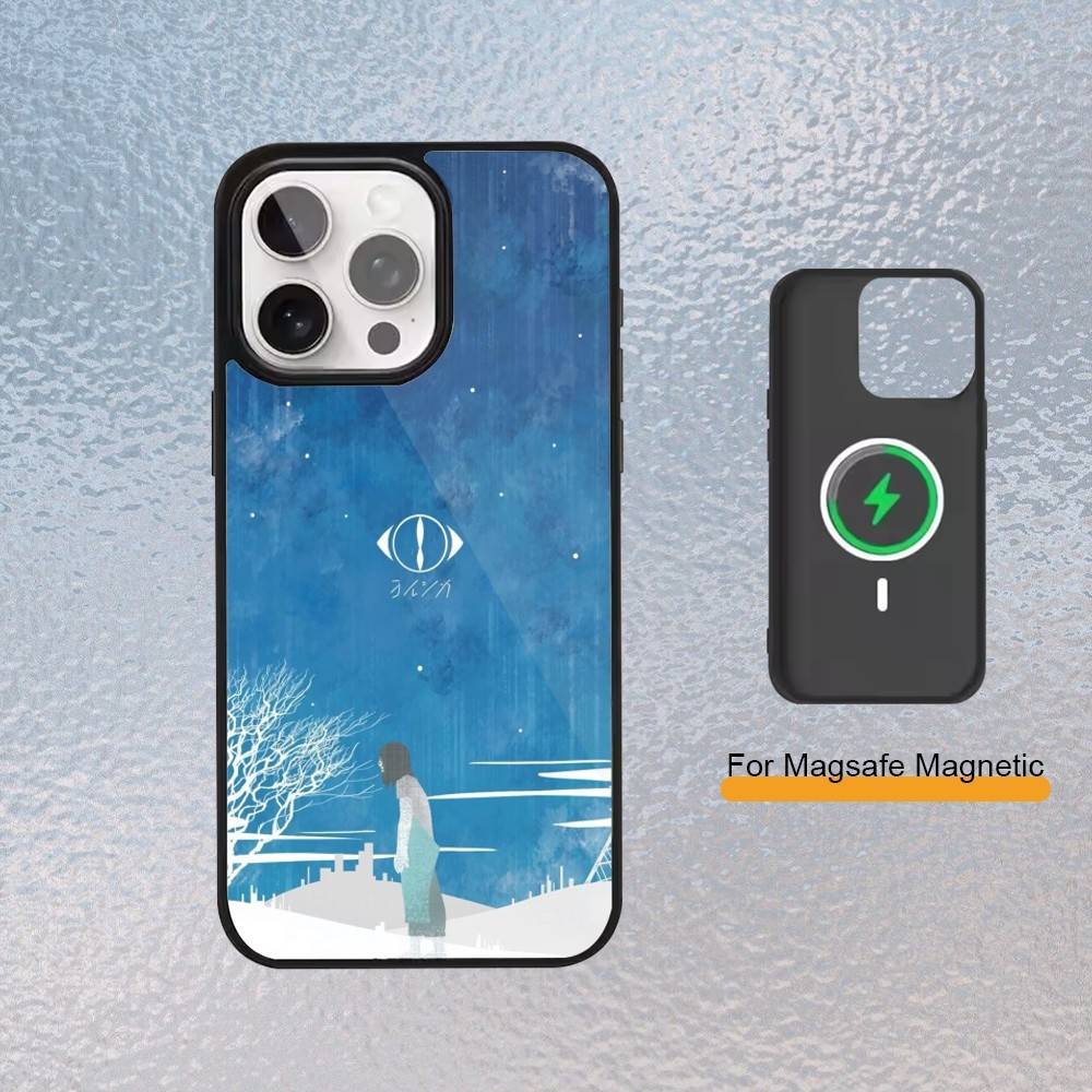 

Band Y-Yorushikas Phone Case For iPhone Magsafe Magnetic 17,16,15,14,13,12,11 Wireless Charging cover iPhone13