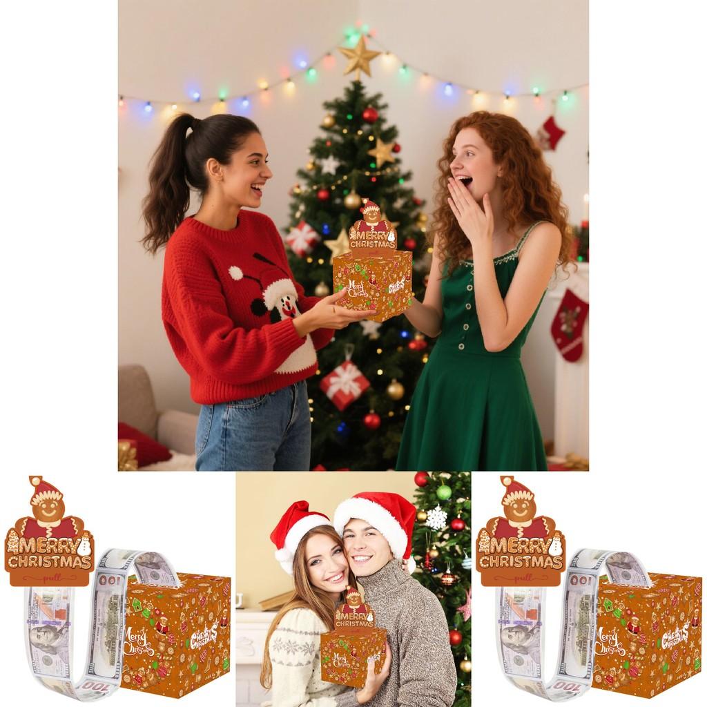 Festive Gingerbread Man Cookie Box With Opulent Packaging For Christmas Parties