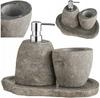 House Nordic Liquid Soap Dispenser Desk Soap Dispenser Container with Stone Tray (4501278S)