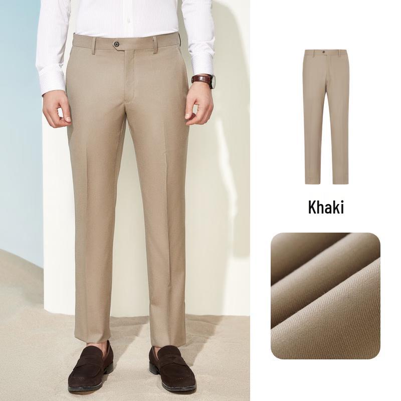 EVE Men s Slim-Fit Straight-Leg Wool Dress Pants 170/80A