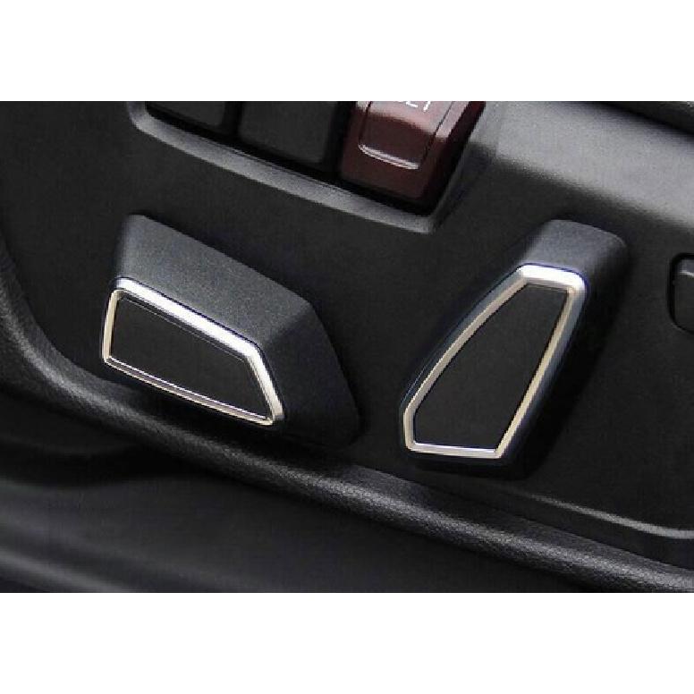 Fit For BMW 5 Series G30 2018-2022 ABS Black Electric Seat Adjustment Cover Trim