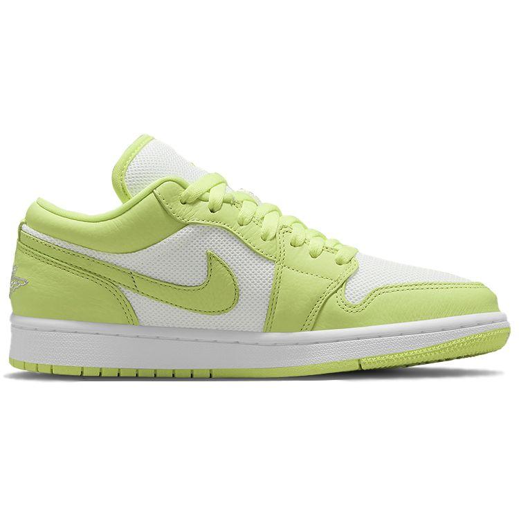 Air Jordan 1 Low Limelight Women Sneakers Green Summit-White DH9619-103