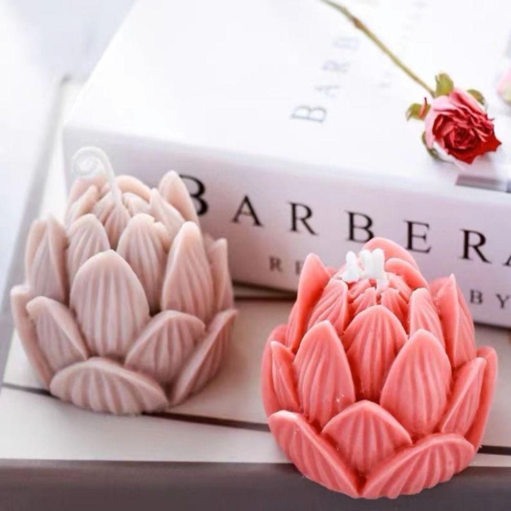

Candle Mold Lotus Mold Silicone Lotus Mould DIY Candle Making A