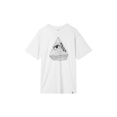 ACG Changing Eye Graphic Print Quick-Dry Crewneck T-Shirt Men Tops Summit-White FJ1128-121