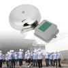 Electric Bell NonSparking External Beat Type Stainless Steel School Bells 150mm AC220V