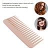 10 Stück Haar Entwirrungs Styling Kamm Weizenstroh Tragbar Breit gezahnter Kamm für Zuhause Reisen
