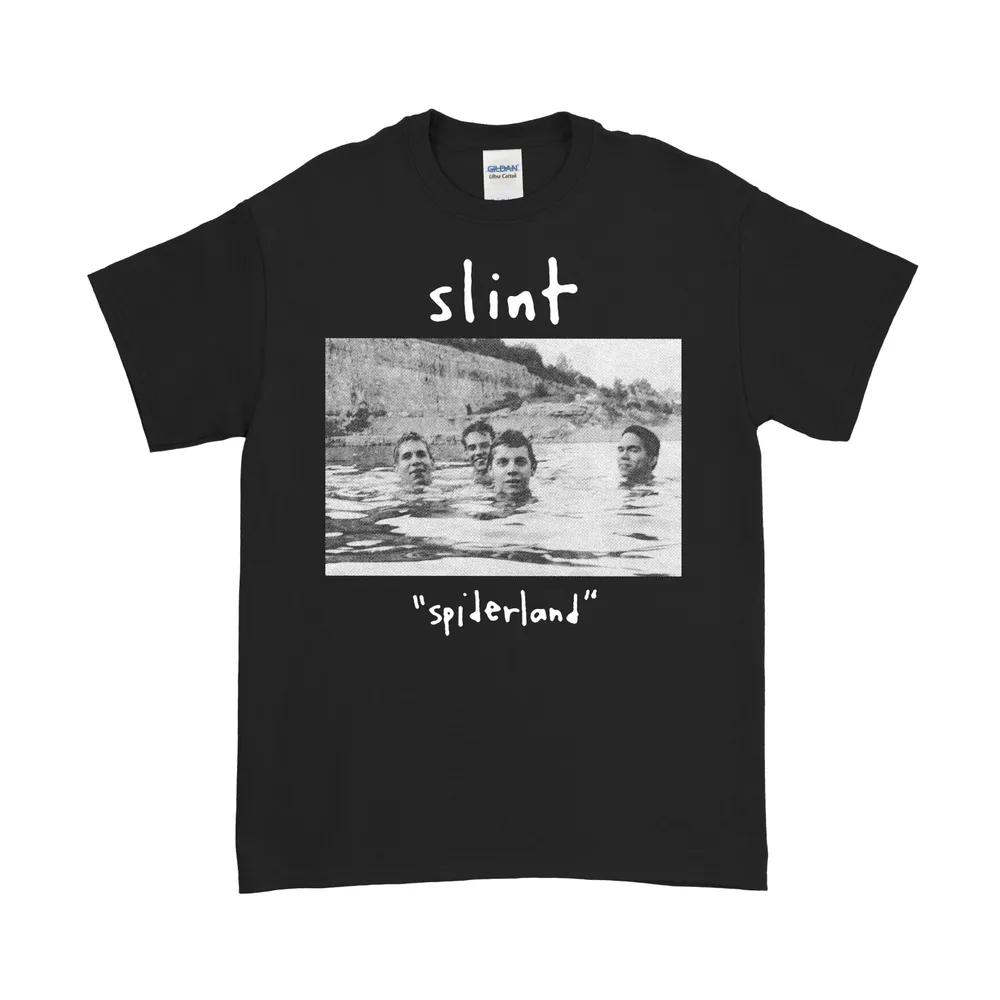 Unisex Short Sleeve Crew Neck Cotton T Shirt Slint Shirt Spiderland S