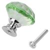 1PCS 30mm   Shape   Glass Pull Handle Cabinet Drawer Door Knob (Transparet)