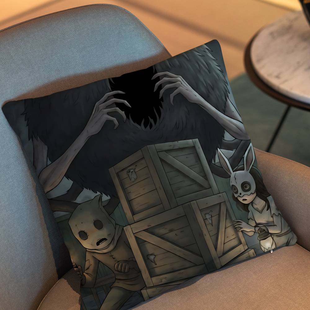 Horror Art Game Reanimal Pillow Case Pillow Case Living Room Sofa Cushion Cover Suitable For Home Bedroom Room Decoration
