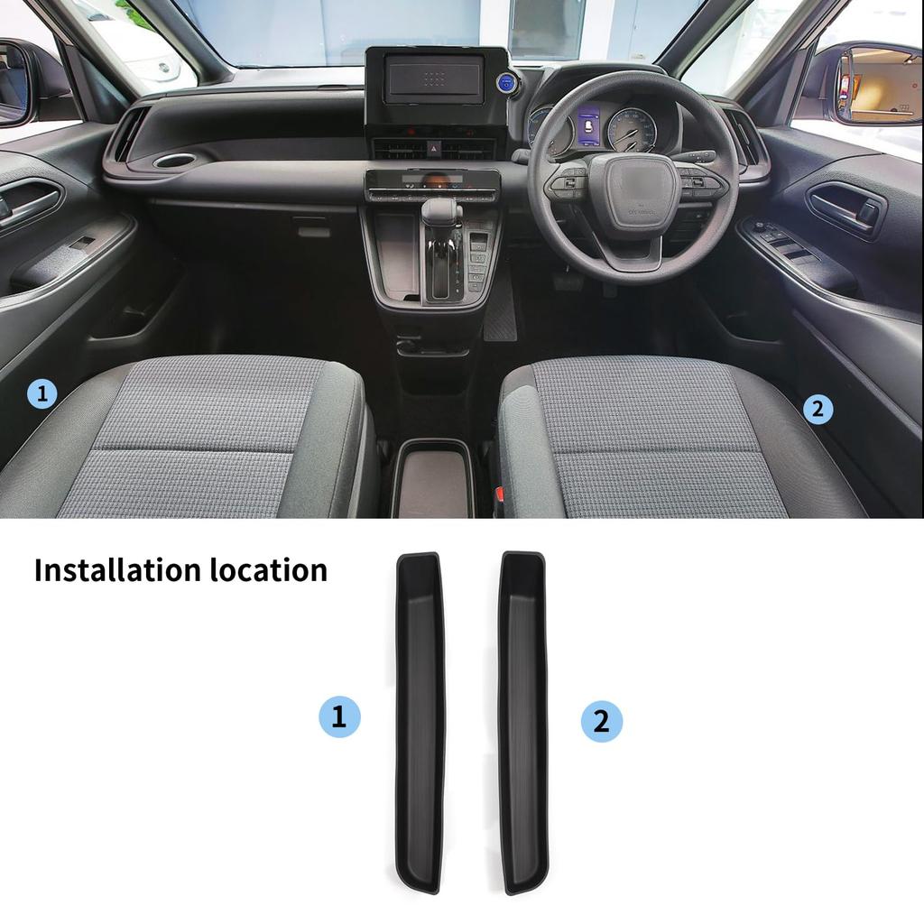 New Doorside Storage Box, Compatible with Noah 90 Series, Voxy 90 Series, For Cars,