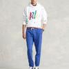 Polo Ralph Lauren SS22 Solid Color Lace-Up Sports Pants Men Pants Blue RL14534-400