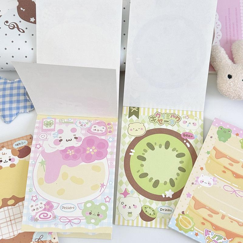 Cute Puppy Sticky Notes Notebook for Students & Planners