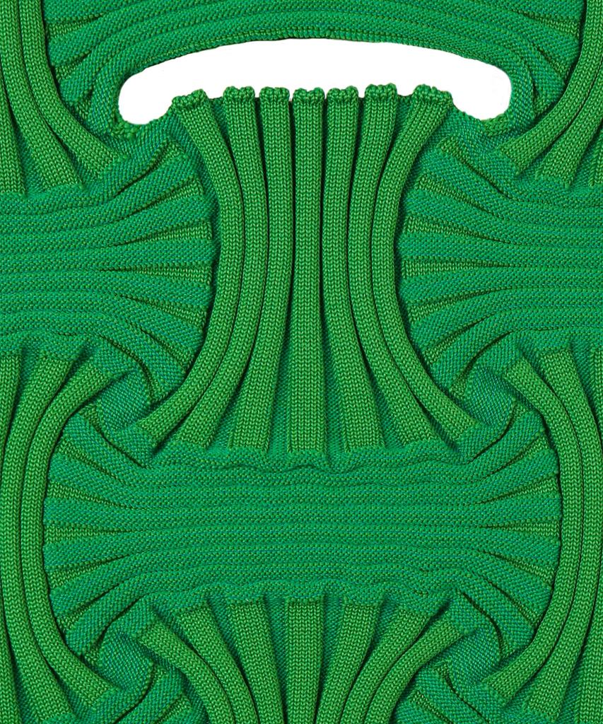Pleatsmama Bow Bag Bright Green
