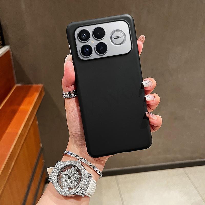 Luxe Minimalistisch Kleurrijk Ultra Dun Slank PP Rubberachtig Mat Hard PC Telefoonhoesje voor Xiaomi Poco F8 Pro F8 Ultra Valbestendig Schokabsorberend Bumperhoesje