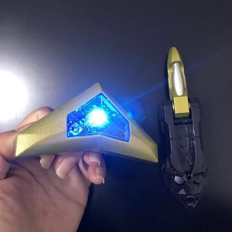 Gaia Sapphire Summoner Toy: Light-Up Children's Transformation Weapon Prop