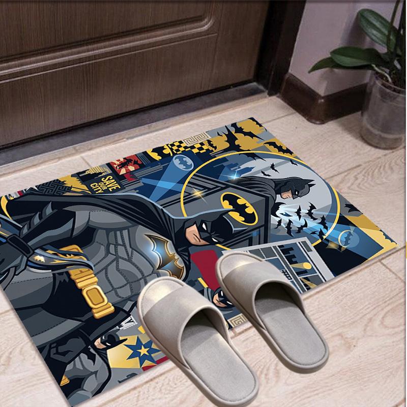 Batman Pattern Rug, Indoor/Outdoor Mat, for Picnic, Gameroom, Bedroom, Office, Living Room, Home Decor Carpet, Birthday Gift
