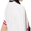 PINKO Cherry Embroidered Knitted Short Sleeve Polo Shirt Women tops White 100903-A0KU-Z6R