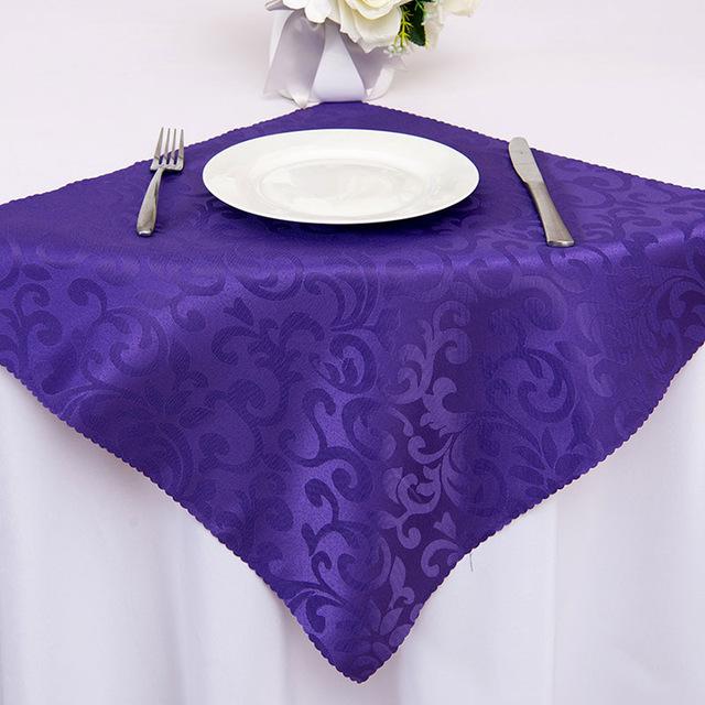 Factory Price Reusable Napkins Table Cloth Polyester Serving Napkin Dish Mat Cutlery Hotel Dinner Home Wedding Decoration
