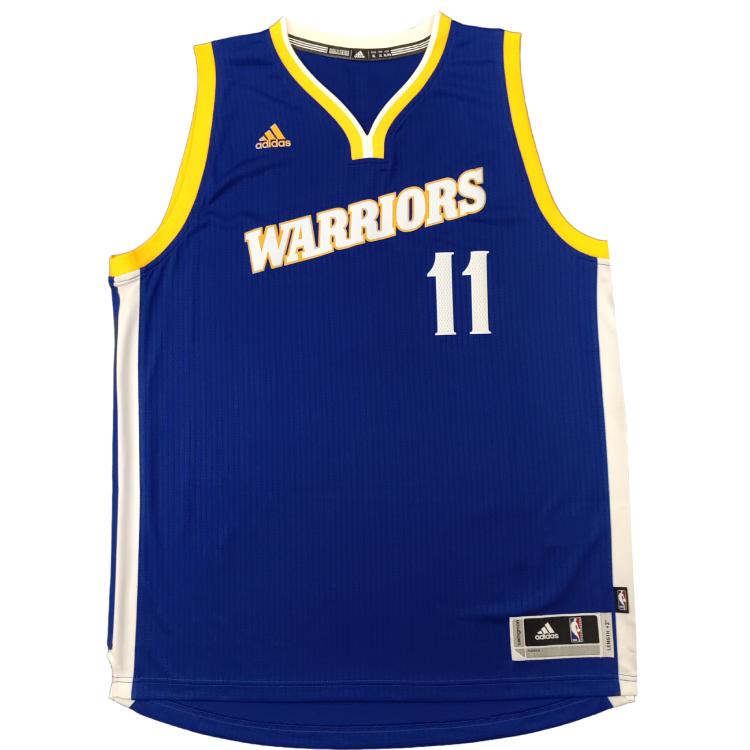 Адидас NBA Swingman Jersey Fan Edition Голден Стэйт Уорриорз Клэй Томпсон Ретро V-образный вырез Пуловер Баскетбольная майка без рукавов Унисекс tops BF0117 XL