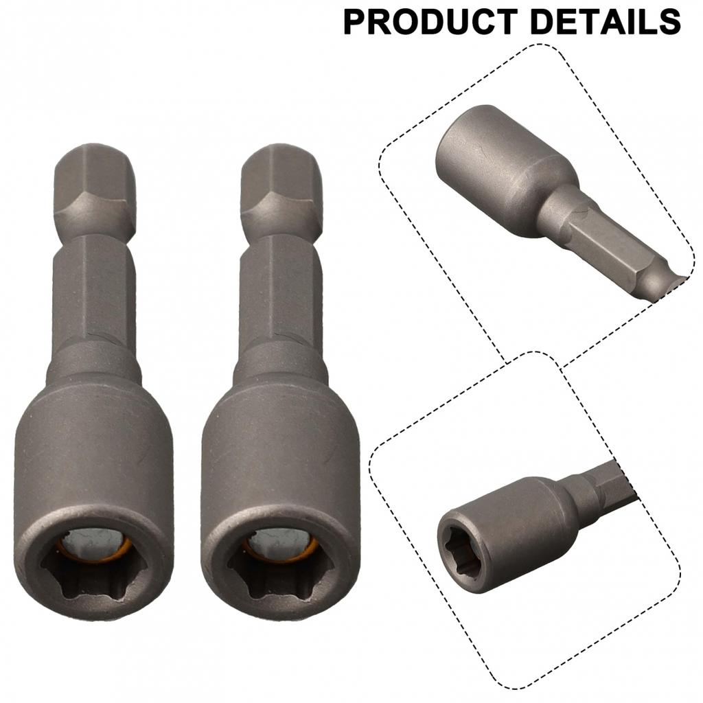 Driver Socket Additional Length Chrome Vanadium Steel Drill Chuck