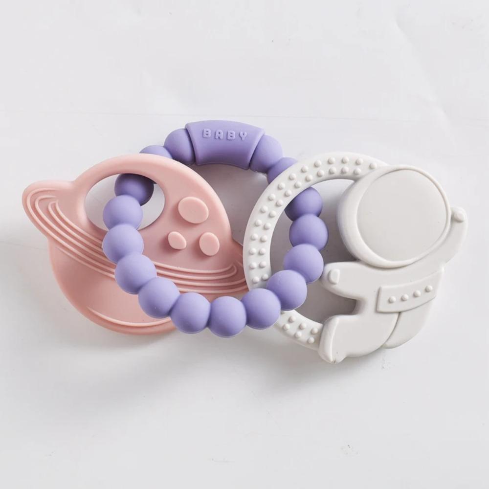Baby Silicone Bracelet Teether Toys BPA Free Silicone Celestial Nursing Teething Toys Food Grade Silicone Newborn Toys Gift