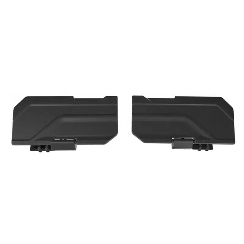 A28G-Front Sunvisor Shades 1Pair Black Visor 2890288 For Polaris Ranger XP 1000 Ranger 1000 SP570 2018-2025