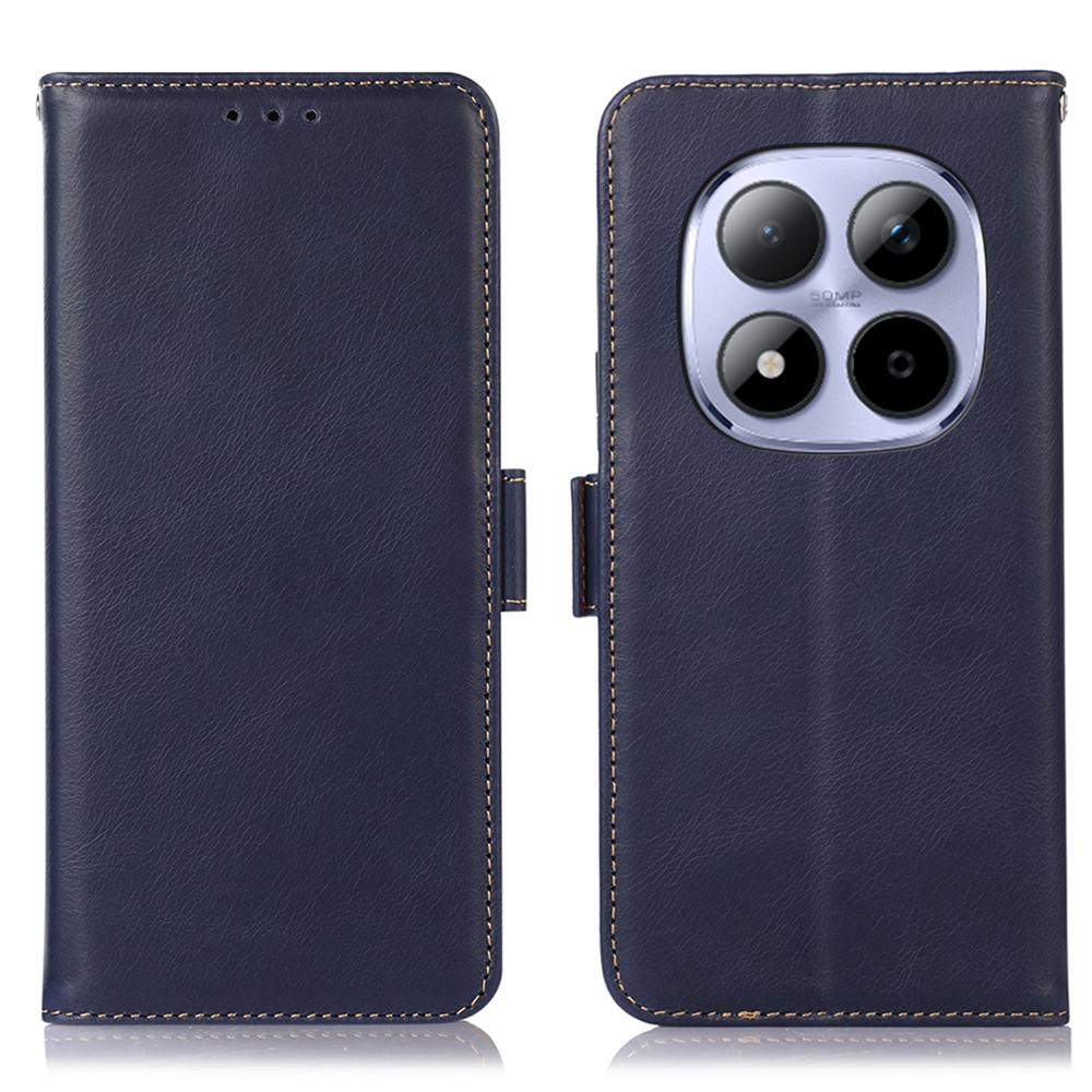 

Для Xiaomi Redmi Note 15 Pro 5G (Глобальний) Чохол-гаманець для телефону зі шкіри корови з блокуванням RFID